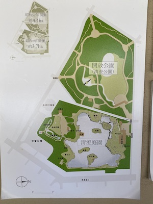 清澄庭園地図