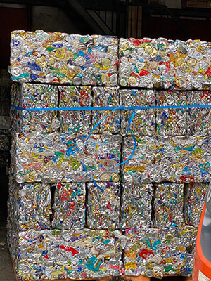 空缶処理アート